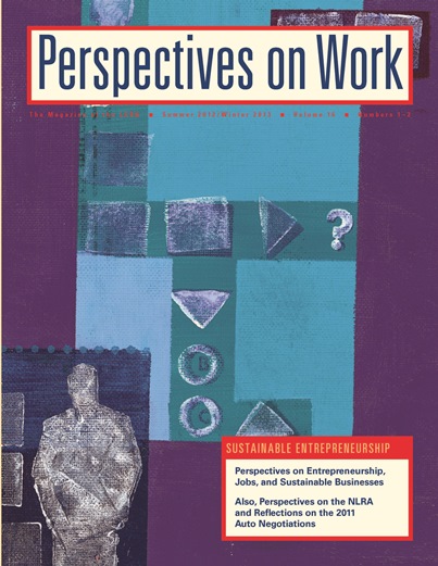 					View Vol. 16 No. 1-2: 2012/2013: Perspectives on Work
				