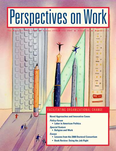					View Vol. 12 No. 1-2: 2008/2009: Perspectives On Work
				